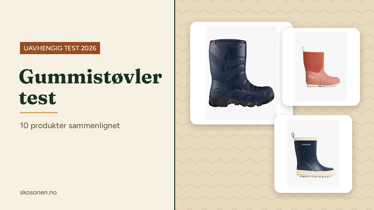 Gummistøvler test