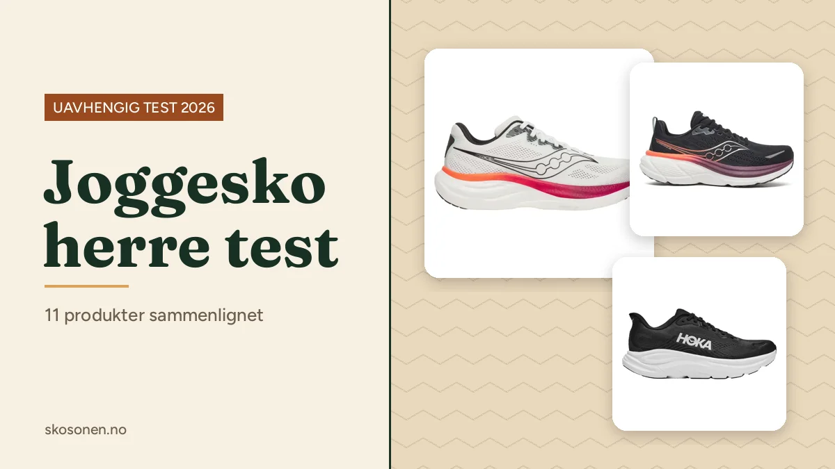 Joggesko herre test