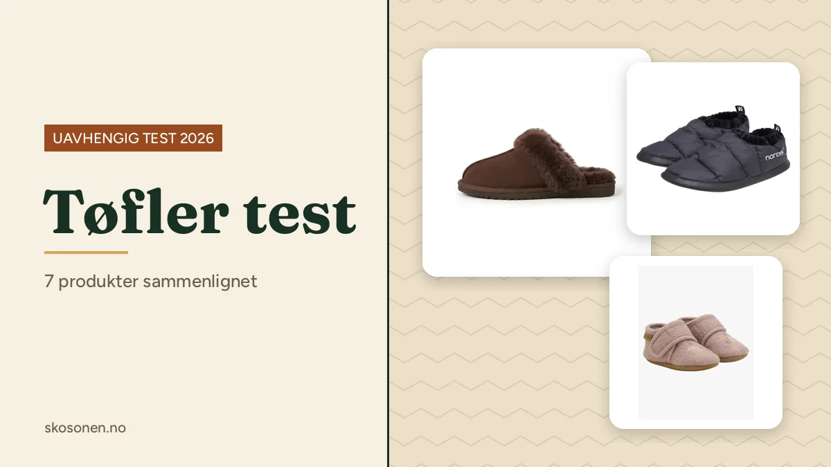 Tøfler test
