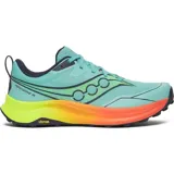 Hoka Speedgoat 7 terrengløpesko i sort og hvitt
