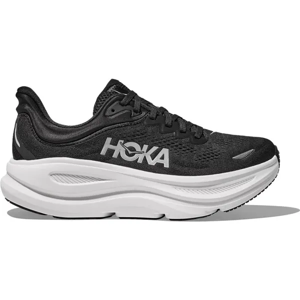 Hoka Bondi 9 joggesko i sort og hvitt