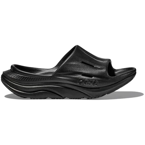 Hoka Ora Recovery Slide 3 svarte slippers