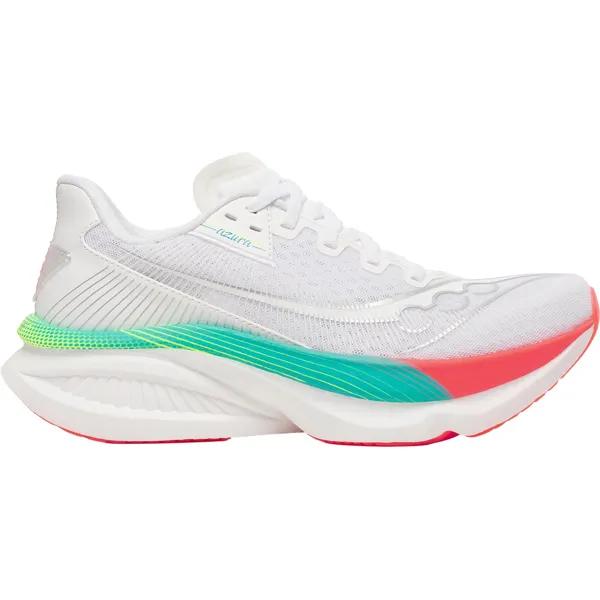 Saucony Endorphin Azura joggesko for dame i hvitt og flerfarget