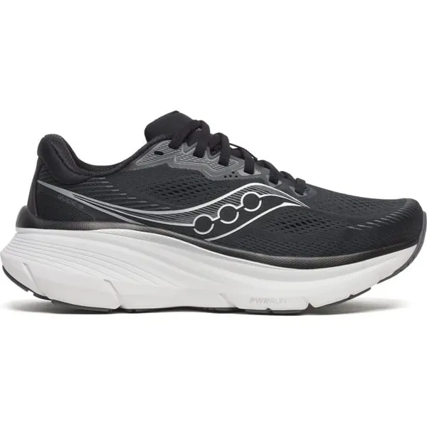 Saucony Guide 19 joggesko for dame i sort og sølv
