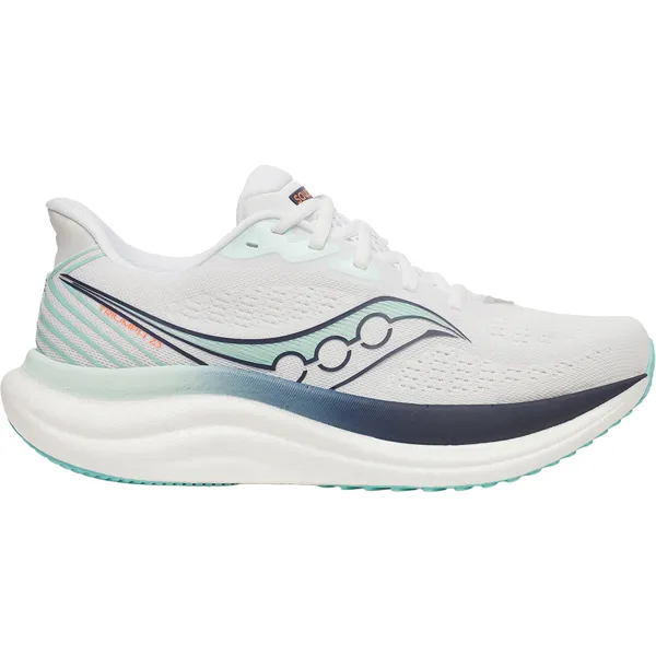 Saucony Triumph 23 joggesko i hvitt og marine